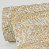 Lei Wheat Leaf Wallpaper in Wheat Botanical Farmhouse Style - A-Street Prints 2972-86155