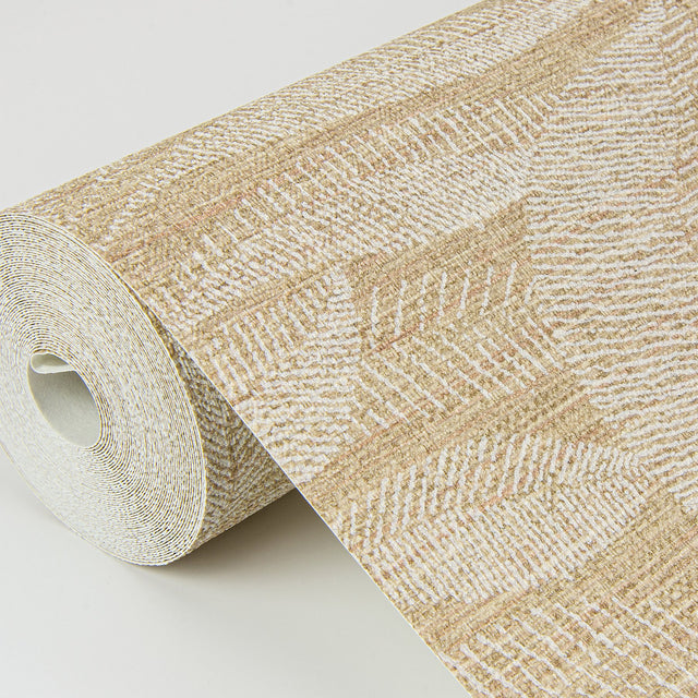 Lei Wheat Leaf Wallpaper in Wheat Botanical Farmhouse Style - A-Street Prints 2972-86155