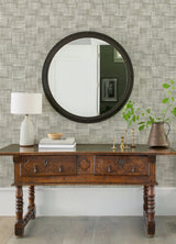 Ting Taupe Lattice Wallpaper with Modern Abstract Lattice - A-Street Prints 2972-86156