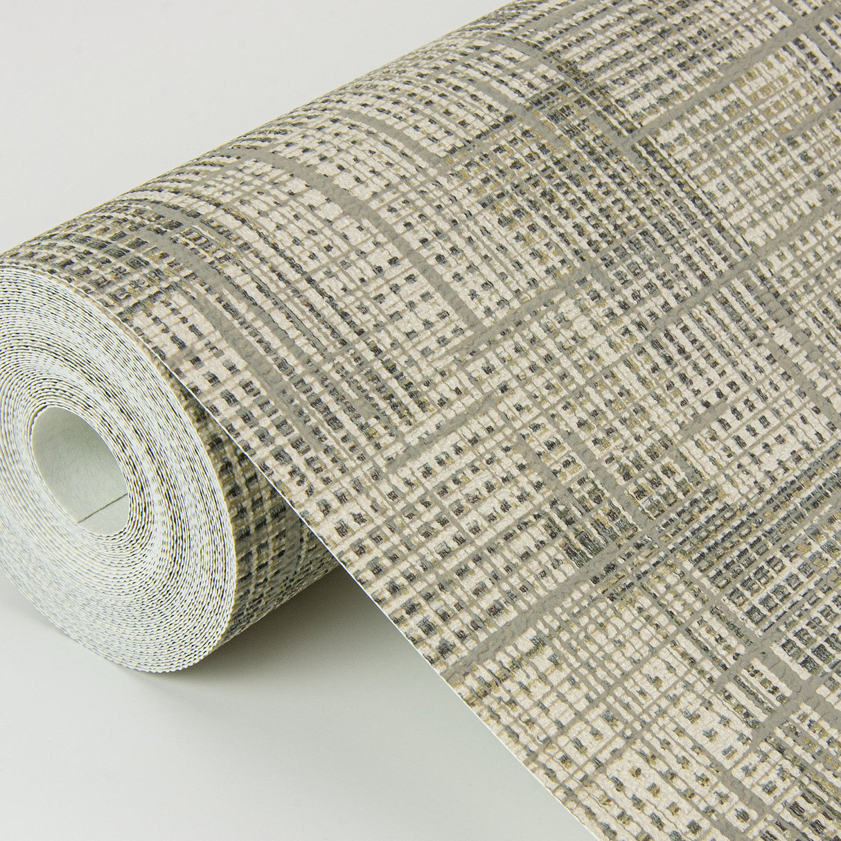Ting Light Grey Lattice Wallpaper with Modern Abstract Lattice Pattern - A-Street Prints 2972-86157