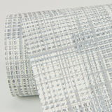 Ting Light Blue Lattice Wallpaper with Abstract Modern Pattern - A-Street Prints 2972-86158