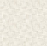 Ting Cream Lattice Wallpaper with Modern Abstract Lattice Pattern - A-Street Prints 2972-86161