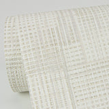Ting Cream Lattice Wallpaper with Modern Abstract Lattice Pattern - A-Street Prints 2972-86161