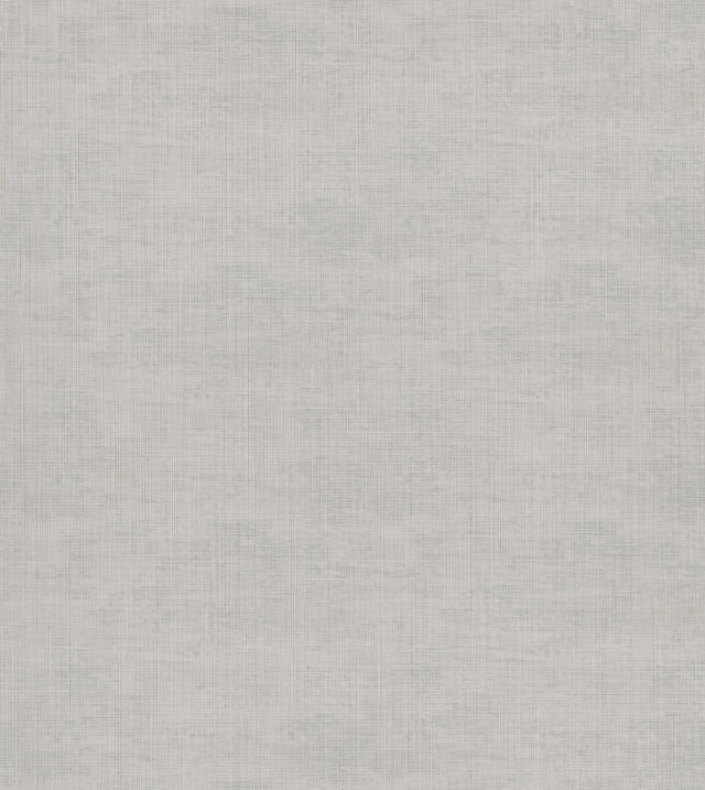 Yawen Silver String Wallpaper in Silver with Fabric & Woven Textures Modern Style - Brewster 2972-86171