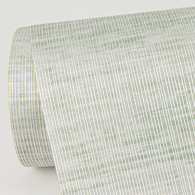 Yawen Green String Wallpaper with Fabric & Woven Textures Modern Style - A-Street Prints 2972-86173