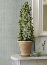 Yawen Green String Wallpaper with Fabric & Woven Textures Modern Style - A-Street Prints 2972-86173