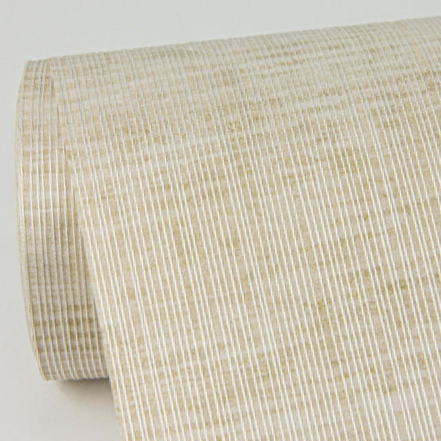 Yawen Gold String Wallpaper with Modern Fabric & Woven Texture - A-Street Prints 2972-86175