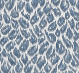 Electra Blue Leopard Spot String Wallpaper with Animal Print Glam Style - A-Street Prints 2973-90301