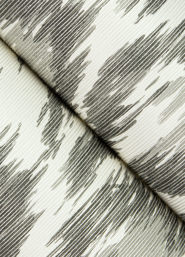 Electra Grey Leopard Spot String Wallpaper with Glam Animal Print - A-Street Prints 2973-90302