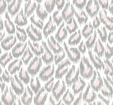 Electra Blush Leopard Spot String Wallpaper with Glam Animal Print Faux Effects - A-Street Prints 2973-90303