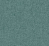 Bentley Teal Faux Linen Wallpaper with Fabric & Woven Texture - A-Street Prints 2973-90912