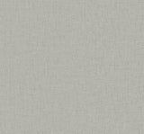 Bentley Grey Faux Linen Wallpaper with Fabric & Woven Texture, Modern Abstract - A-Street Prints 2973-90915