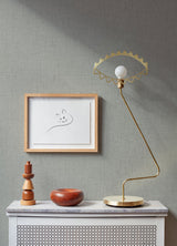 Bentley Grey Faux Linen Wallpaper with Fabric & Woven Texture, Modern Abstract - A-Street Prints 2973-90915