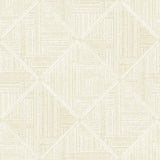Cade Yellow Geometric Textured Wallpaper with Modern Graphic Pattern - A-Street Prints 2975-26209