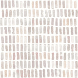Brynne Blush Watercolor Wallpaper with Modern Geometric Mosaic Pattern - A-Street Prints 2975-26222