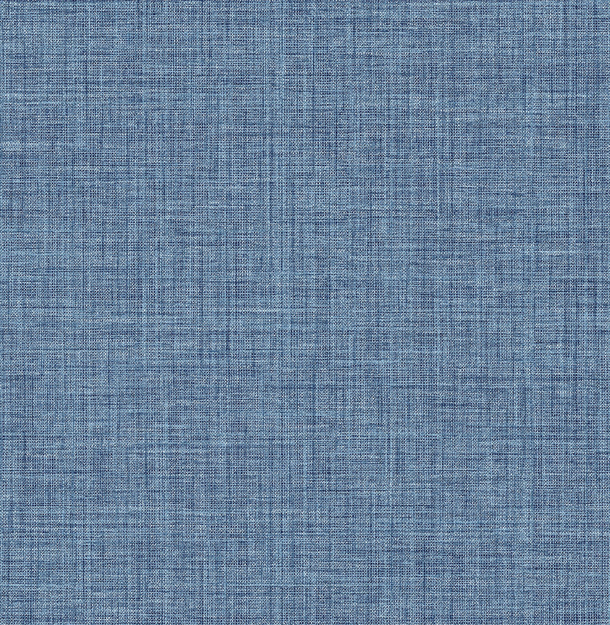 Lanister Blue Texture Wallpaper with Fabric & Woven Textures Motif - Brewster 2975-26232