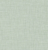 Lanister Green Texture Wallpaper with Fabric & Woven Textures - A-Street Prints 2975-26235