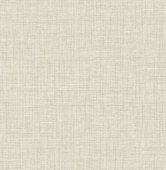Lanister Olive Texture Wallpaper with Fabric & Woven Textures Pattern, Farmhouse Style - A-Street Prints 2975-26236