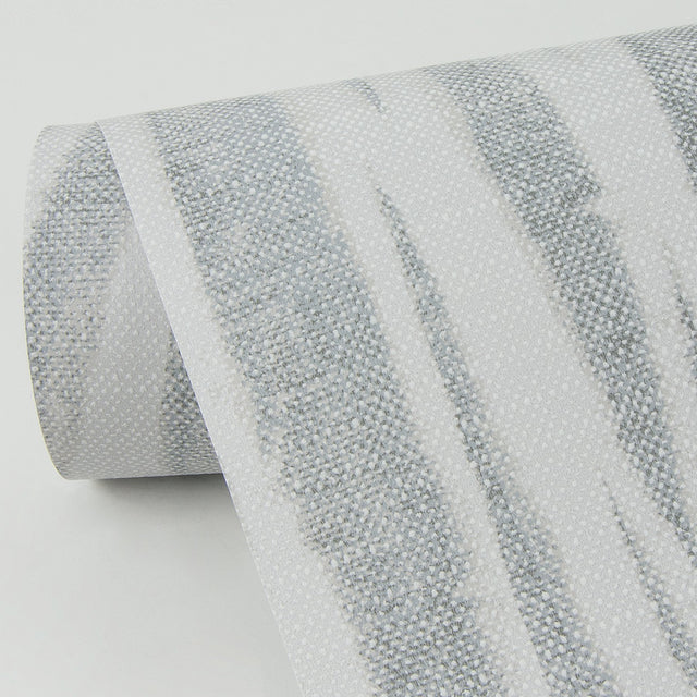Nazar Light Grey Stripe Wallpaper with Raised Ink Texture - A?Street Prints 2975-26250