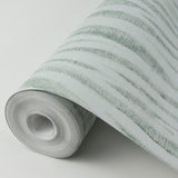 Nazar Green Stripe Wallpaper with Raised Ink Texture - A-Street Prints 2975-26252