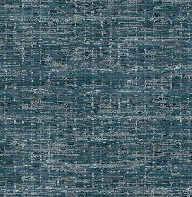 Samos Blue Texture Modern Non Woven Wallpaper with Fabric & Woven Textures Pattern - A-Street Prints 2975-26253