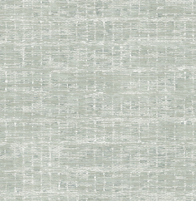 Samos Sage Texture Sage Wallpaper with Modern Fabric & Woven Textures Pattern - A-Street Prints 2975-26256