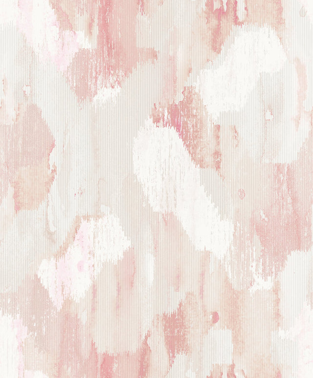 Mahi Blush Abstract Wallpaper with Raised Ink Modern Non Woven - A-Street Prints 2975-26259