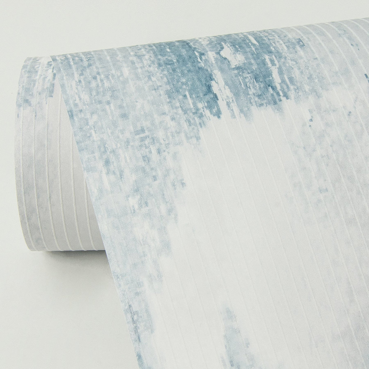 Mahi Blue Abstract Wallpaper with Raised Ink Texture - Brewster 2975-26261