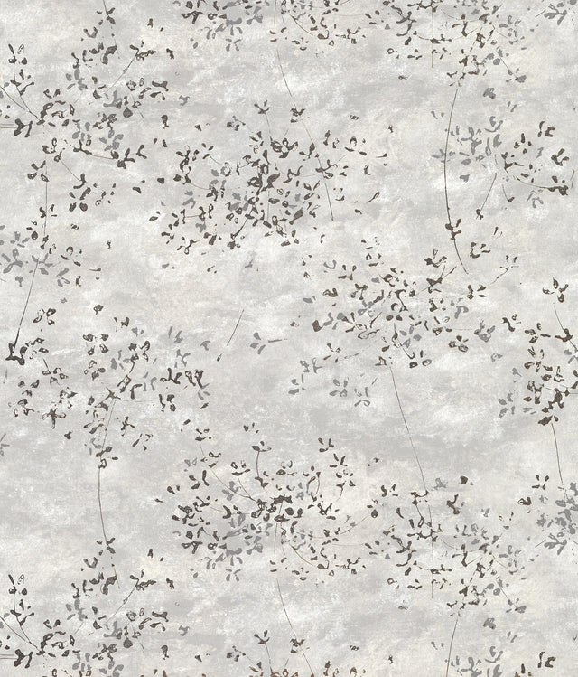Arian Silver Abstract Wallpaper with Modern Metallic Raised Ink Foil on Non Woven - A-Street Prints 2976-86427