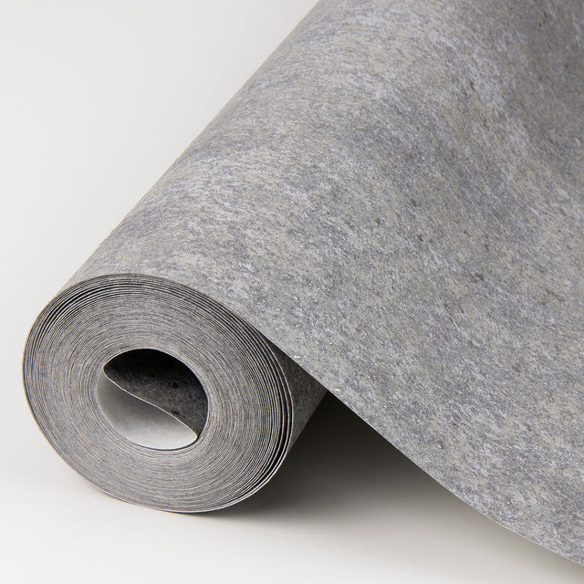 Cibola Pewter Pebbled Wallpaper with Metallic Distressed Texture - Brewster 2976-86435