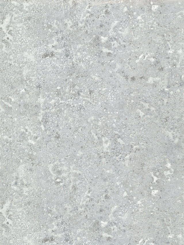 Kulta Silver Cement Wallpaper with Metallic Distressed Texture - A-Street Prints 2976-86472
