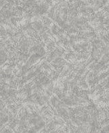 Asero Silver Distressed Wallpaper with Metallic Abstract Texture - Brewster 2976-86527