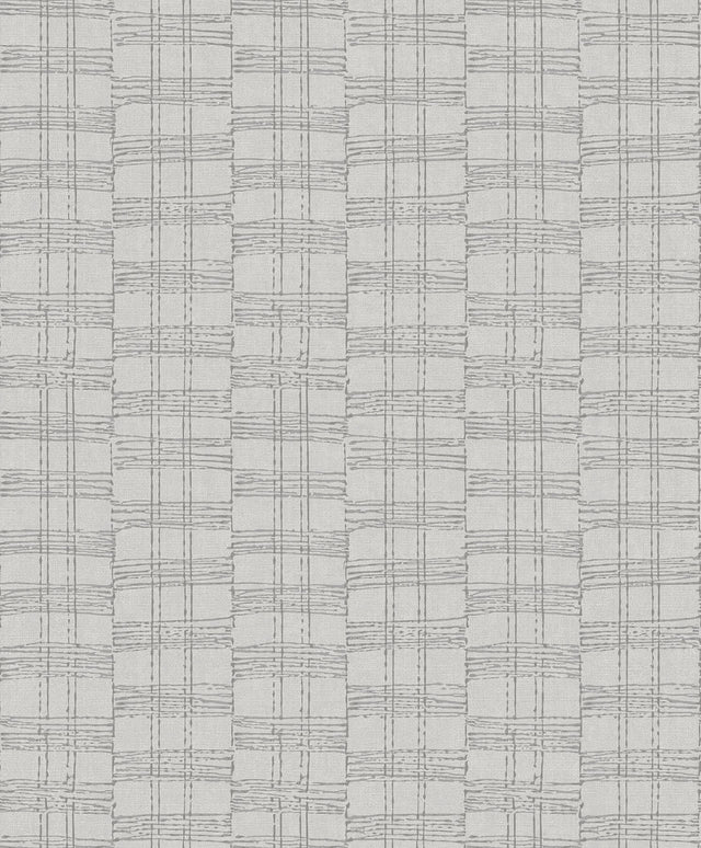 Zorya Silver Embellished Stripe Wallpaper with Modern Graphic Stripes - A-Street Prints 2976-86530