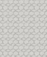 Besi Platinum Tiled Grey Wallpaper with Metallic Geometric Tile Pattern - A-Street Prints 2976-86537