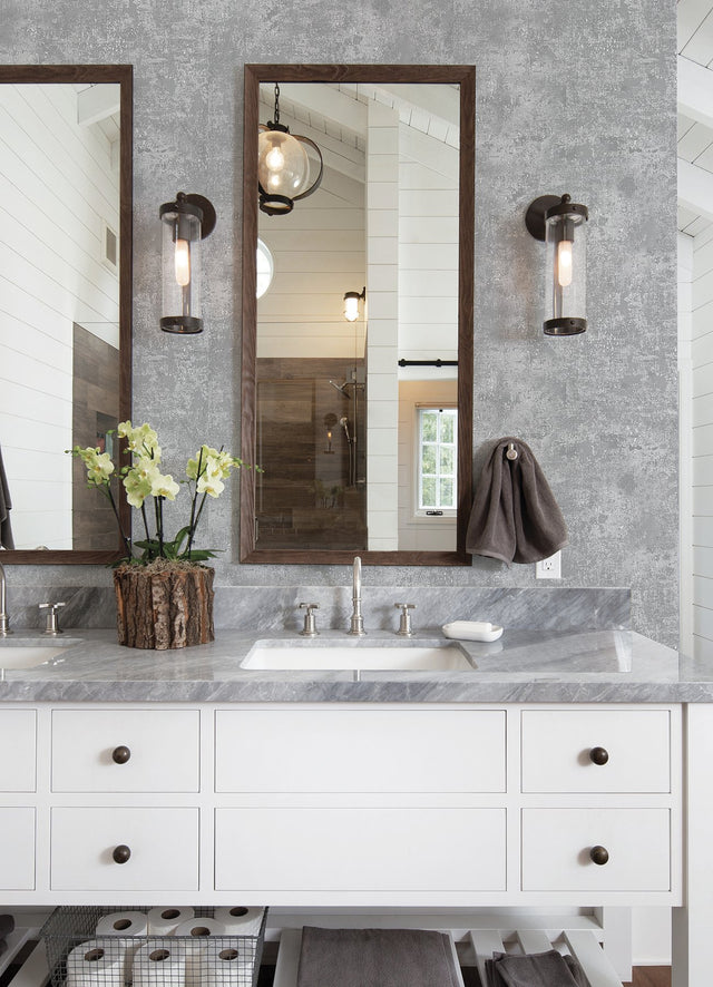 Kelui Charcoal Stucco Wallpaper with Industrial Distressed Texture - A-Street Prints 2976-86549