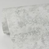 Eisen Dove Abstract Botanical Wallpaper with Metallic Foil on Non Woven - A-Street Prints 2976-86557