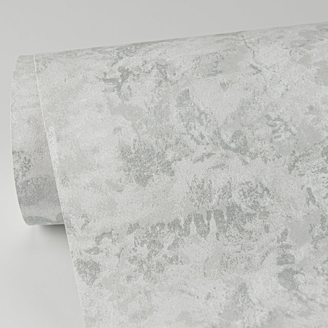 Eisen Dove Abstract Botanical Wallpaper with Metallic Foil on Non Woven - A-Street Prints 2976-86557