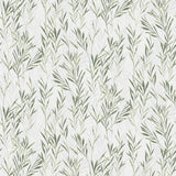 Bondi Green Botanical Wallpaper with Olive Leaf Motif - Advantage 2979-36712-3