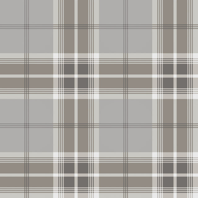 Sala Neutral Plaid Wallpaper with Farmhouse Graphic Plaid Motif - Advantage 2980-92121