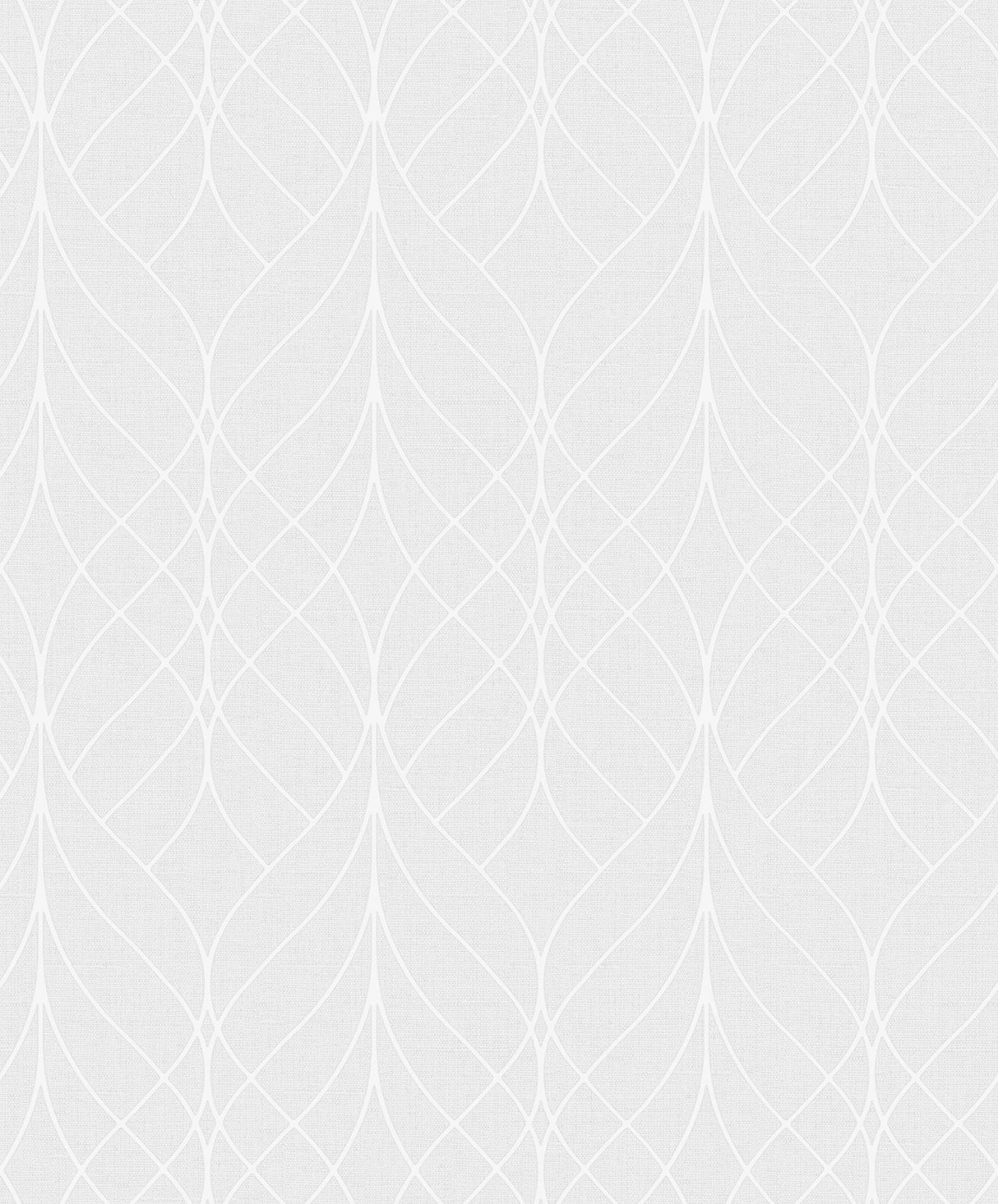 Hartley Light Grey Geo Wallpaper with Metallic Trellis & Lattice Textured Non Woven - Advantage 2980-M41900