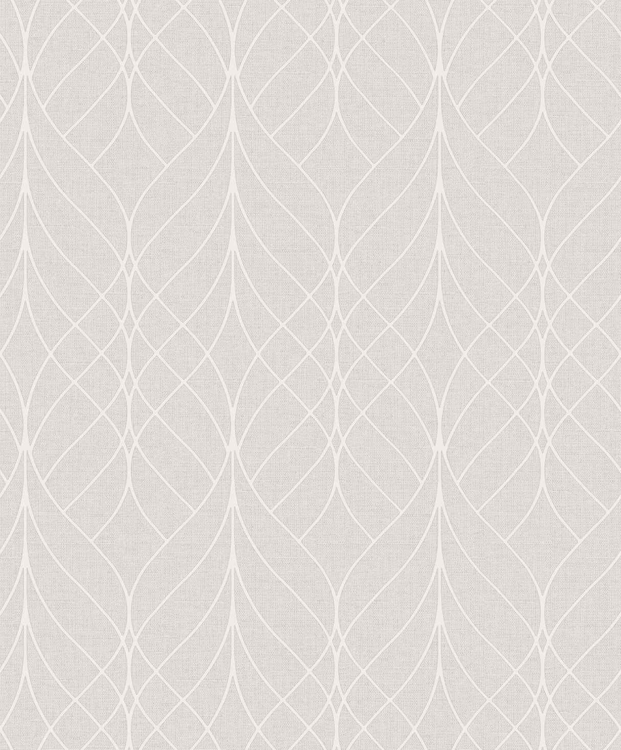 Hartley Mauve Geo Wallpaper with Metallic Textured Trellis & Lattice - Advantage 2980-M41907
