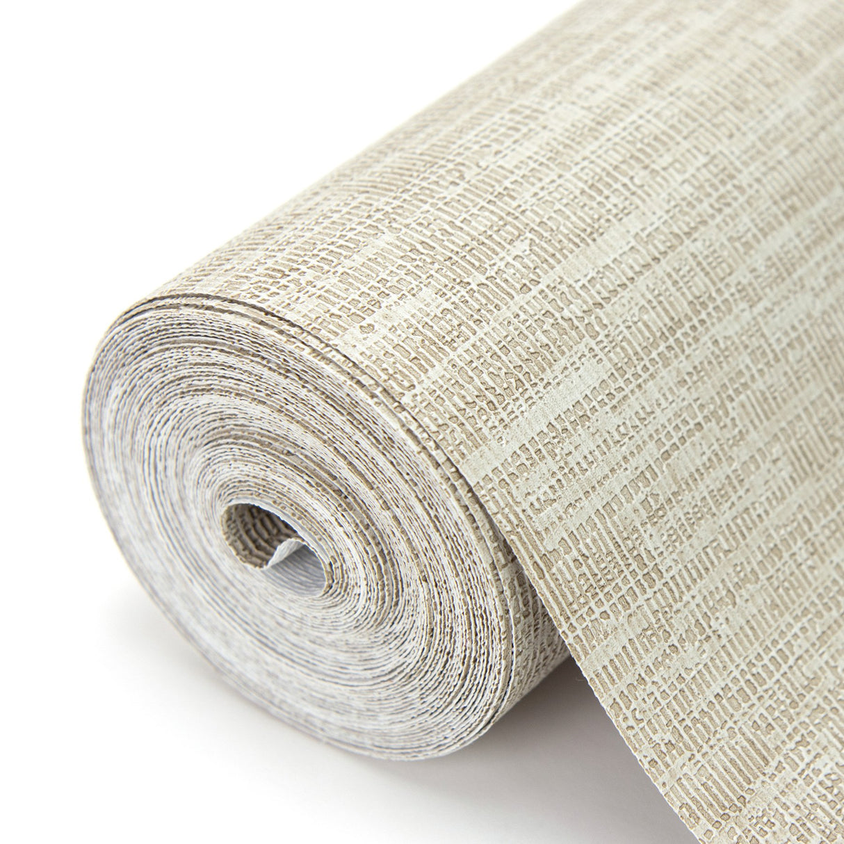 Wembly Taupe Distressed Texture Wallpaper with Raised Ink Traditional Abstract Pattern - Brewster 2984-2200