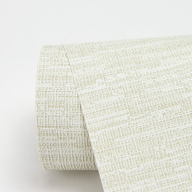 Wembly Cream Distressed Texture Wallpaper with Traditional Abstract Pattern - 2984-2202