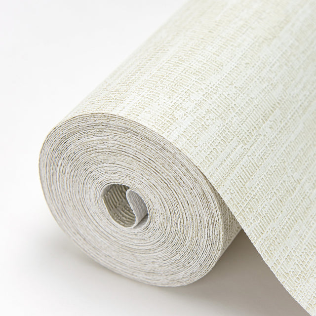 Wembly Cream Distressed Texture Wallpaper with Traditional Abstract Pattern - 2984-2202