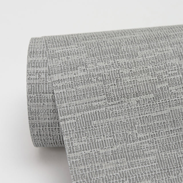 Wembly Light Grey Distressed Texture Wallpaper with Raised Textured Abstract Pattern - Brewster 2984-2203