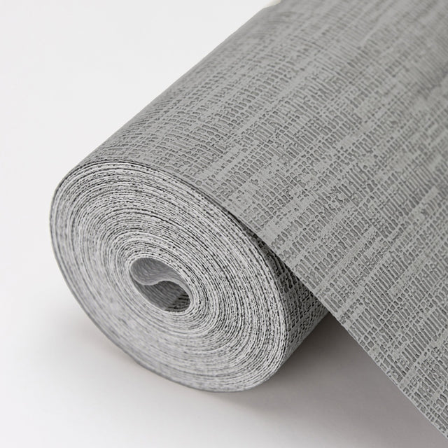 Wembly Light Grey Distressed Texture Wallpaper with Raised Textured Abstract Pattern - Brewster 2984-2203