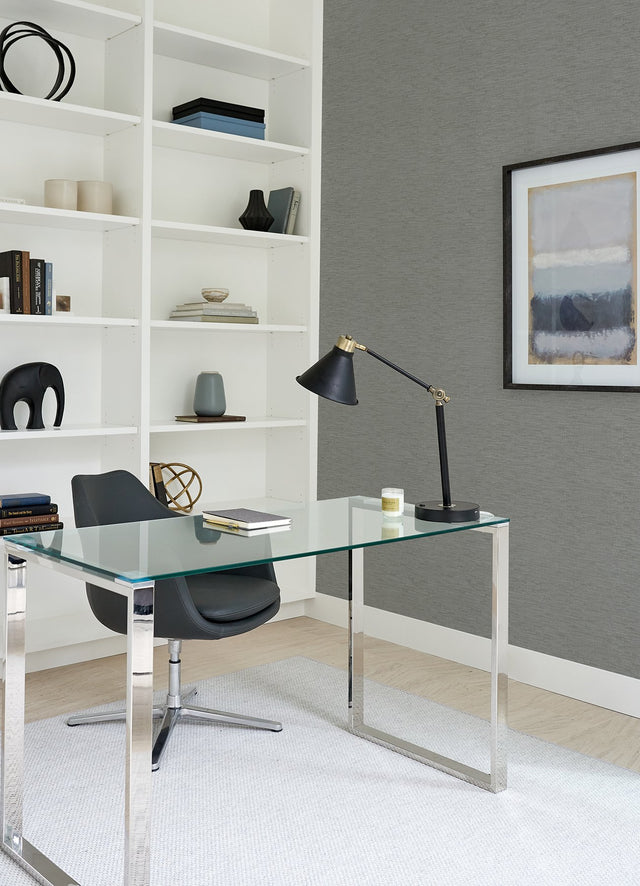 Wembly Light Grey Distressed Texture Wallpaper with Raised Textured Abstract Pattern - Brewster 2984-2203