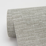 Wembly Stone Distressed Texture Grey Wallpaper with Raised Ink Textured Finish - Warner 2984-2204