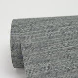 Wembly Blue Distressed Texture Wallpaper with Raised Ink Textured Abstract Pattern - Warner 2984-2205