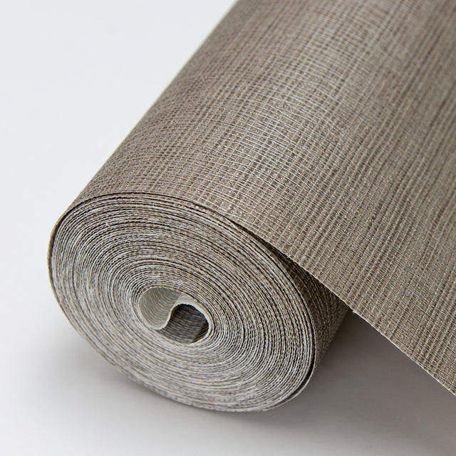 Koto Taupe Distressed Texture Wallpaper with Abstract Raised Ink Texture - Warner 2984-2208